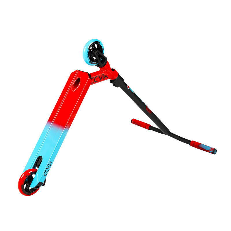 Stunt Scooter Freestyle Roller MGP Madd Gear Kick extreme rot - blau