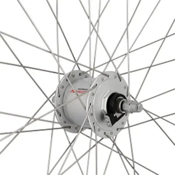 Vorderrad eines Fahrrads Velox Mach1 Er 10 Shimano Dynamo 2/3