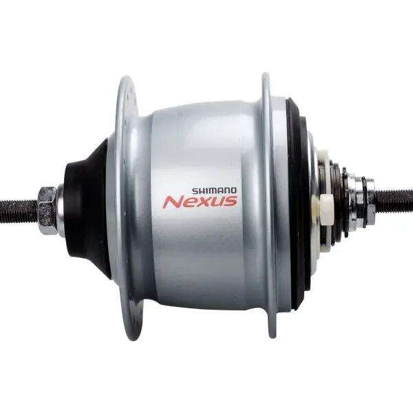 Shimano Nexus 8 Gear Hub for Rollerbrakes - 36 Hole Silver