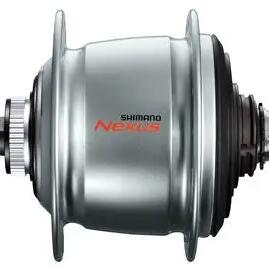 Shimano Nexus 8 Gear Hub for Disc Brake - 36 Holes - Silver