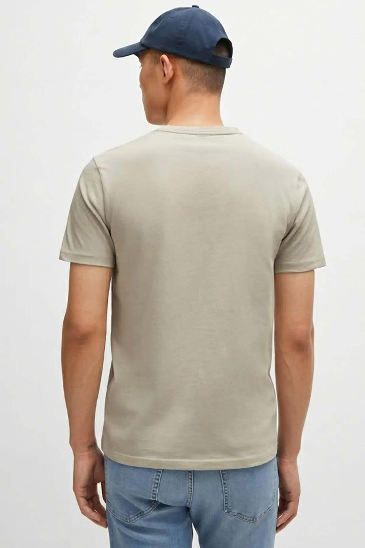 T-shirt Boss Modèle 50508584hb Couleur Beige 5/5