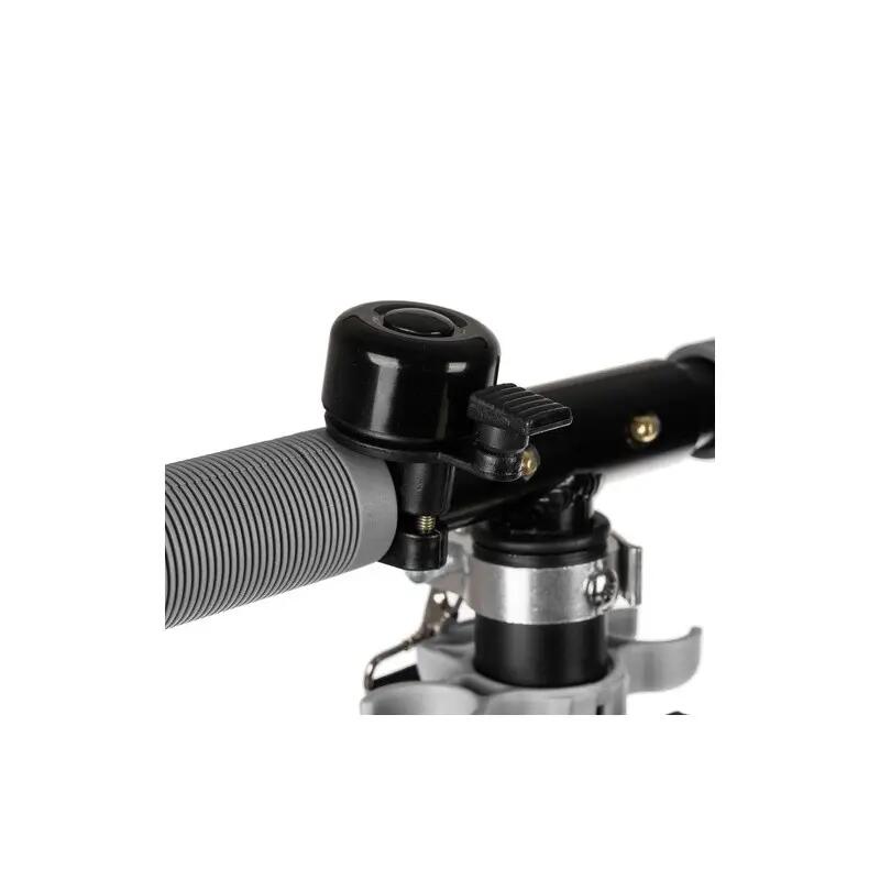 Trotinetă copii Kruzzel Spidoo 25629, pliabilă, negru‑gri 13/15