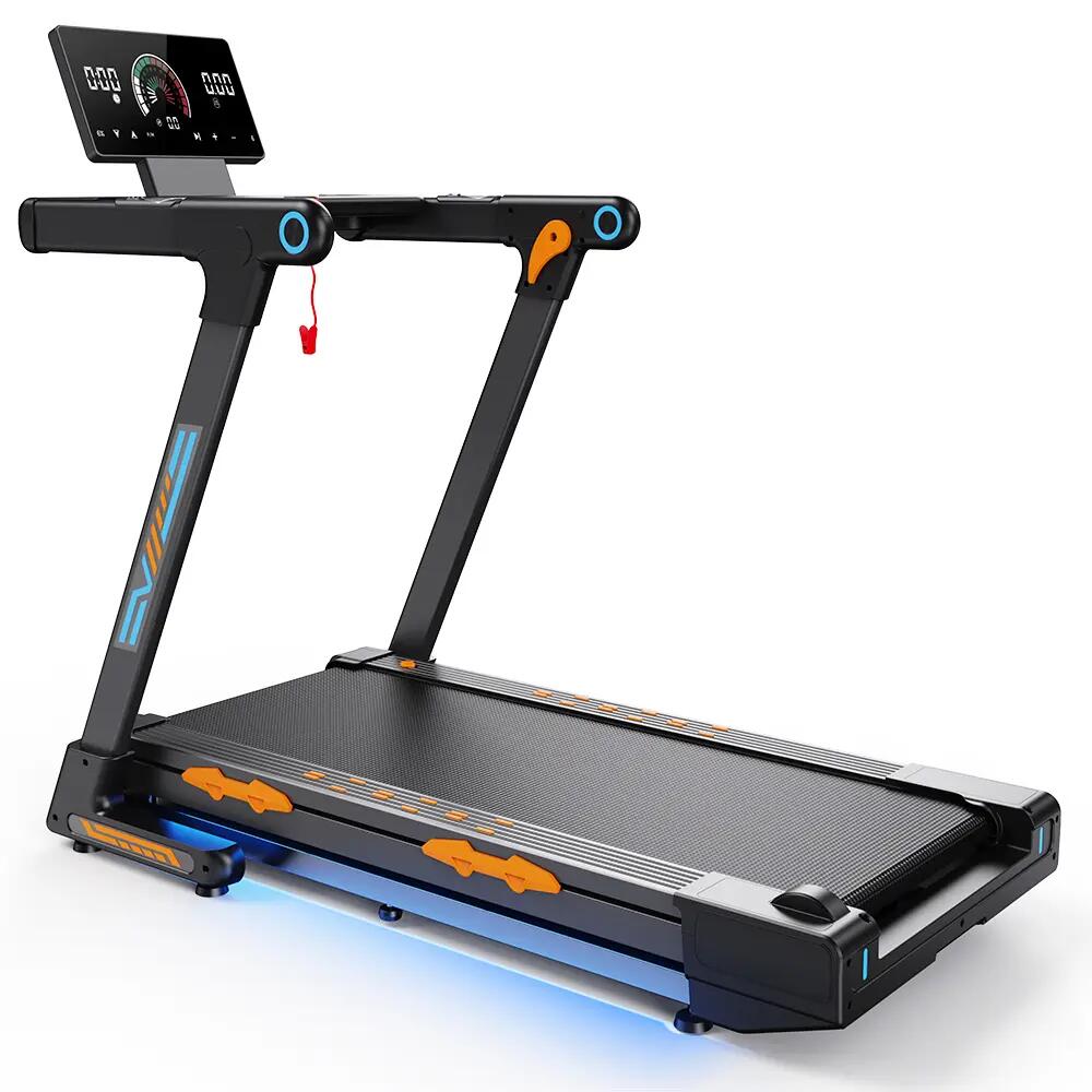 Tapis de course pliable FT71 pour la maison, LED, application 1/6