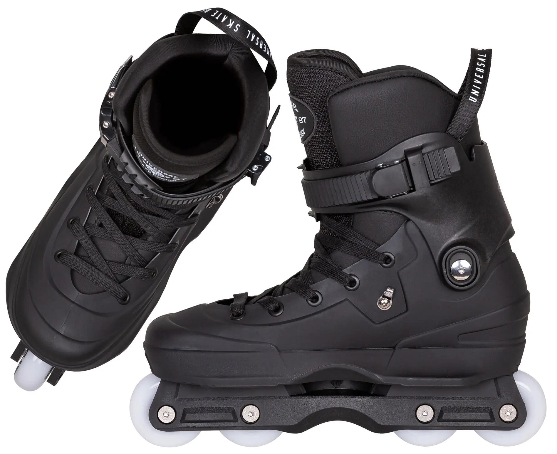 POWERSLIDE Aeon 60 Black volwassen recreatieve rolschaatsen 7/8