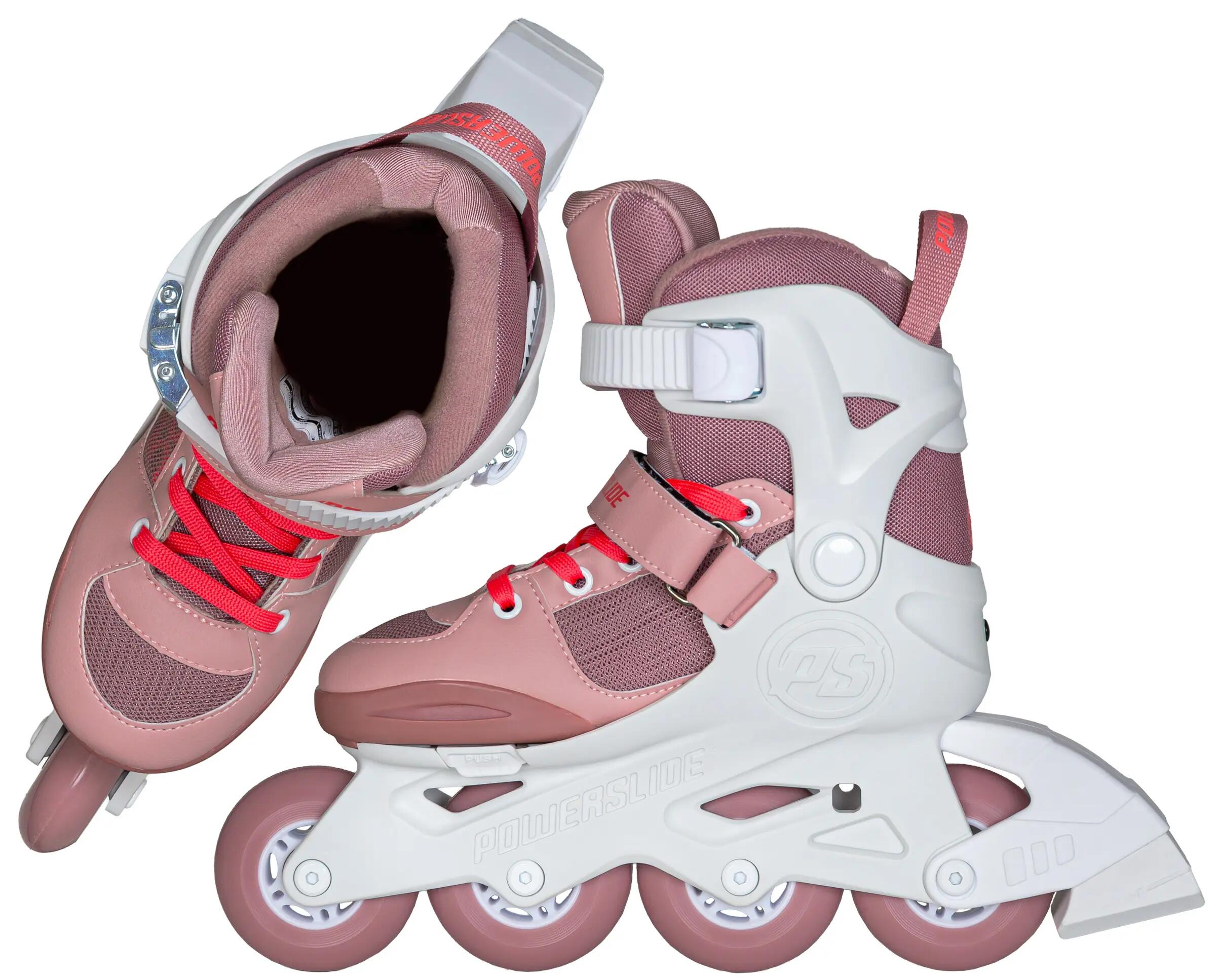 POWERSLIDE Rocket Pale Mauve adj. Pink rollers récréatifs pour enfants 7/7