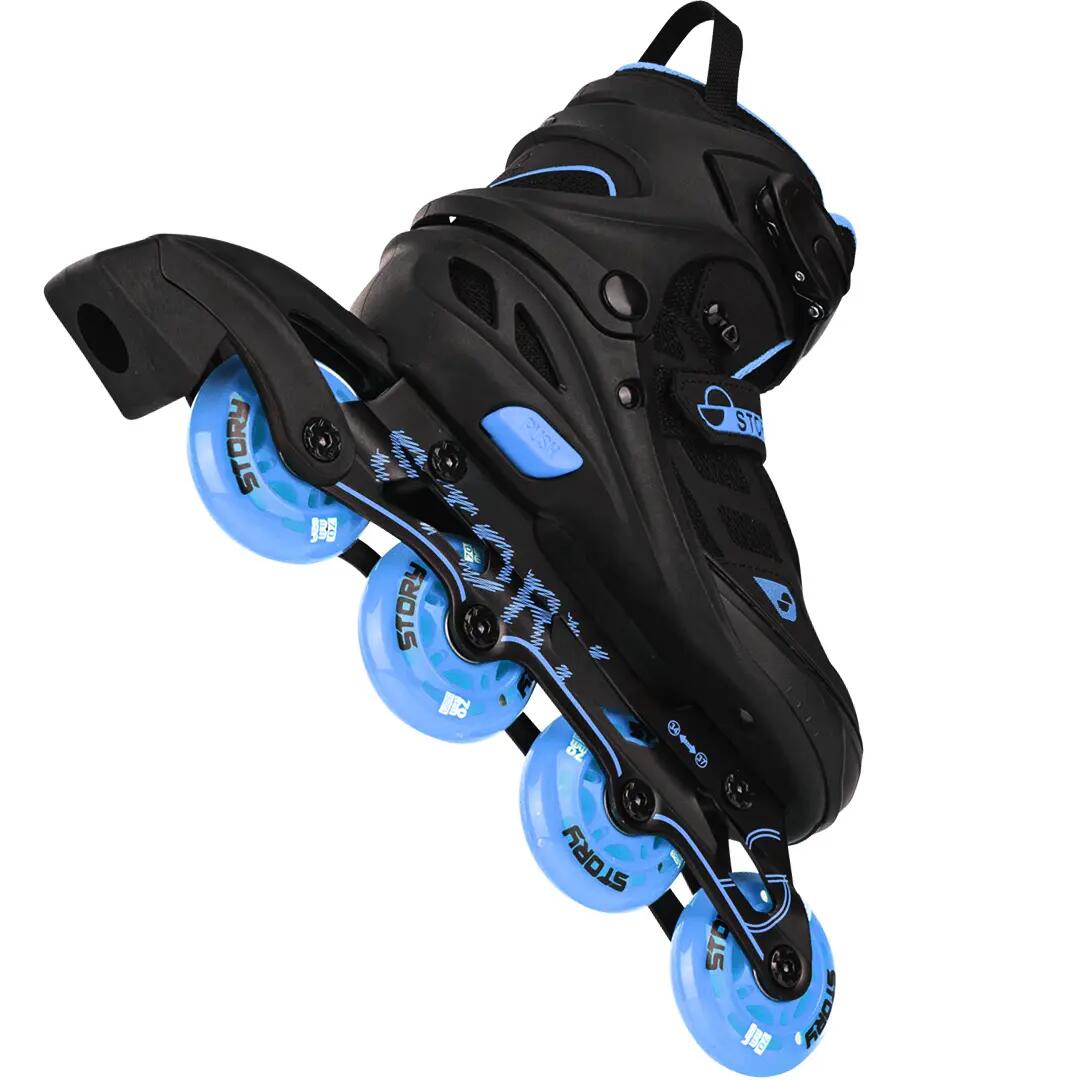 Story Fusion Verstellbarer Inline-Skate Blau 5/8