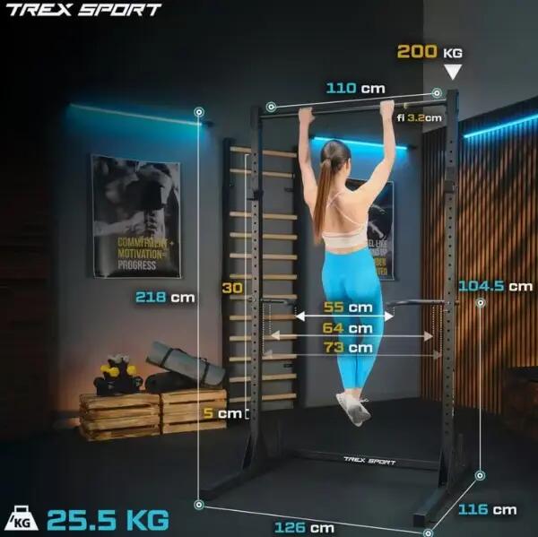 Tussen Particulieren - TREX SPORT Power Tower dip station & pull-up bar 2/3