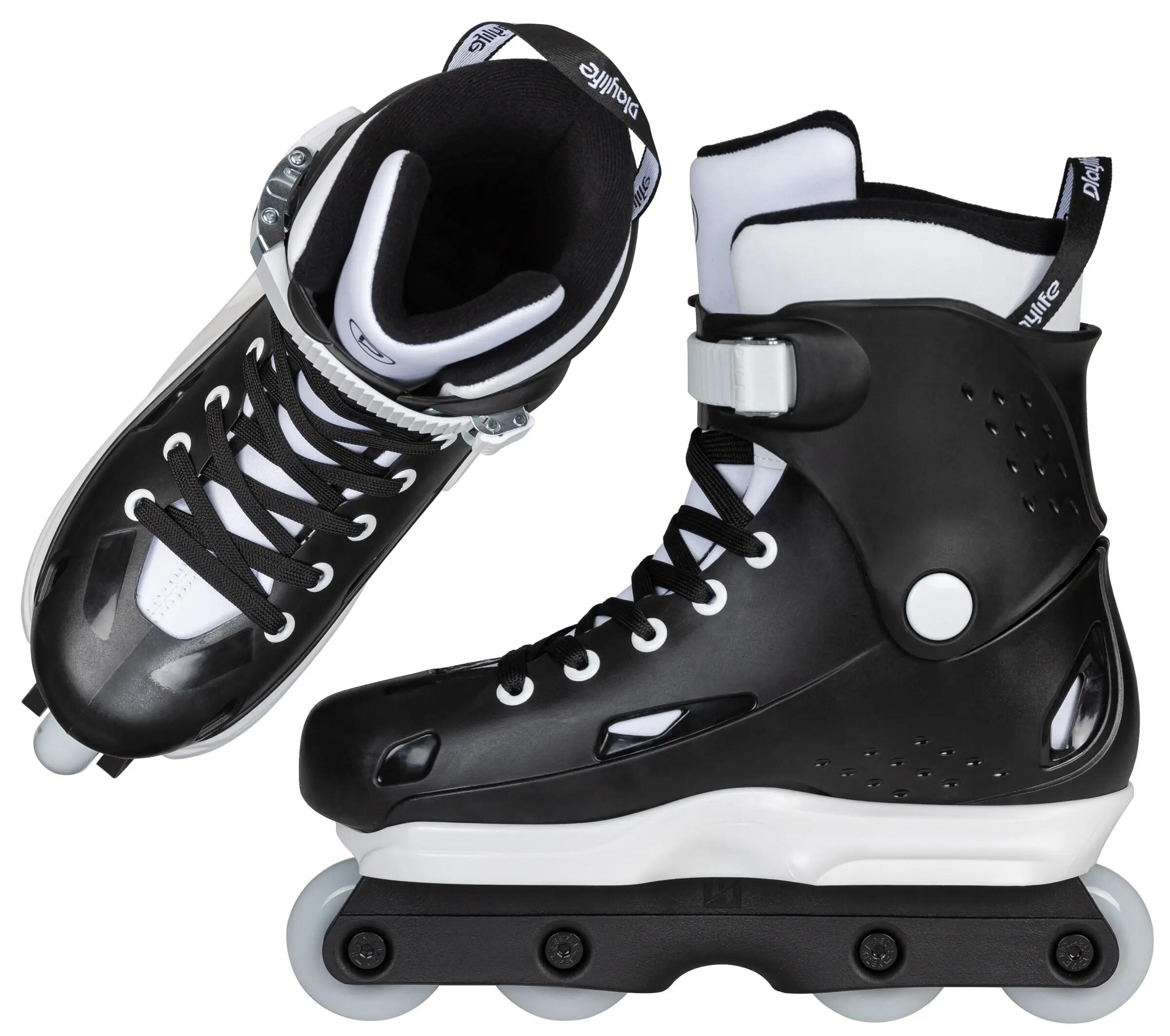 Playlife Reactor Stunt Skates Schwarz 7/9