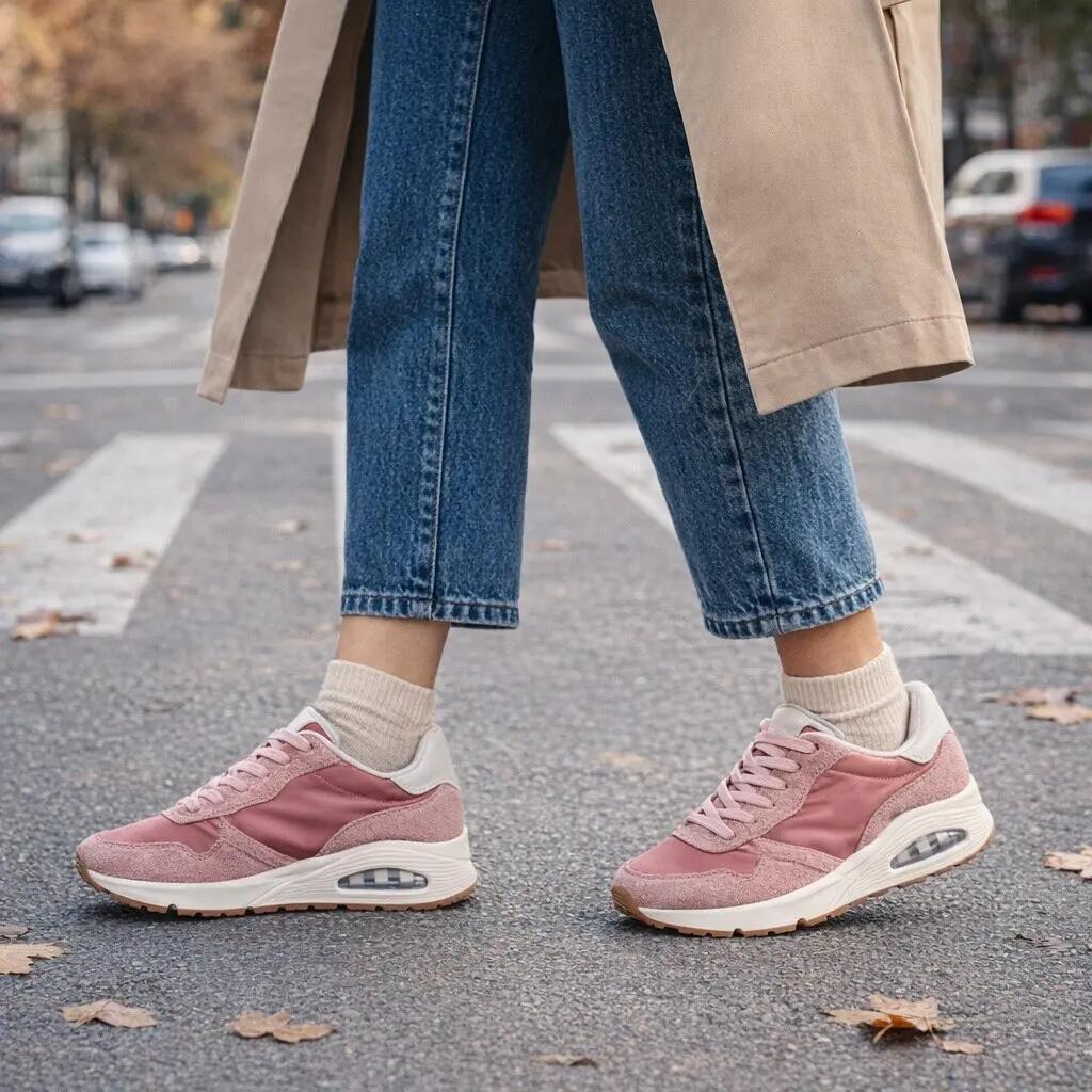Skechers Uno Air Vintage Dayz Rosa – Plantilla Acolchada 6/7