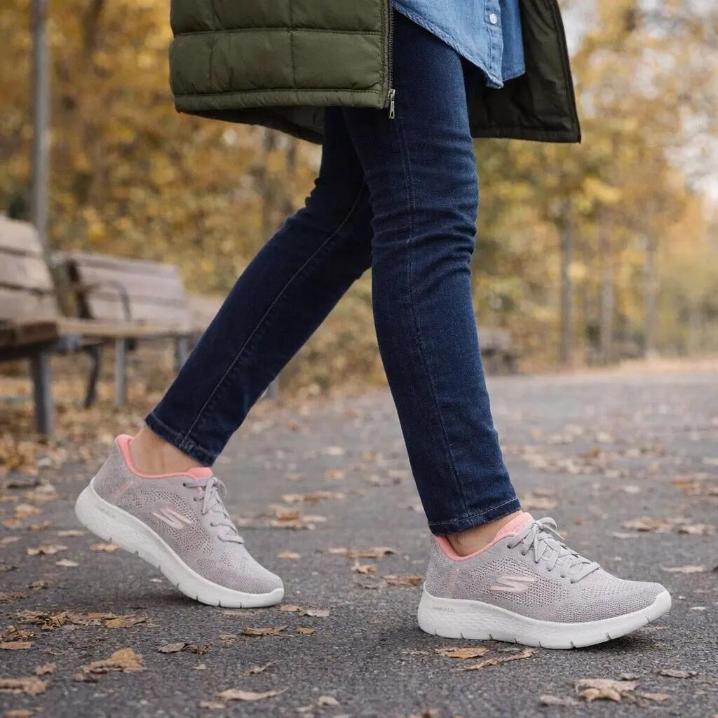 Skechers Slip-ins Go Walk Flex Taupe - Zapatillas 7/7