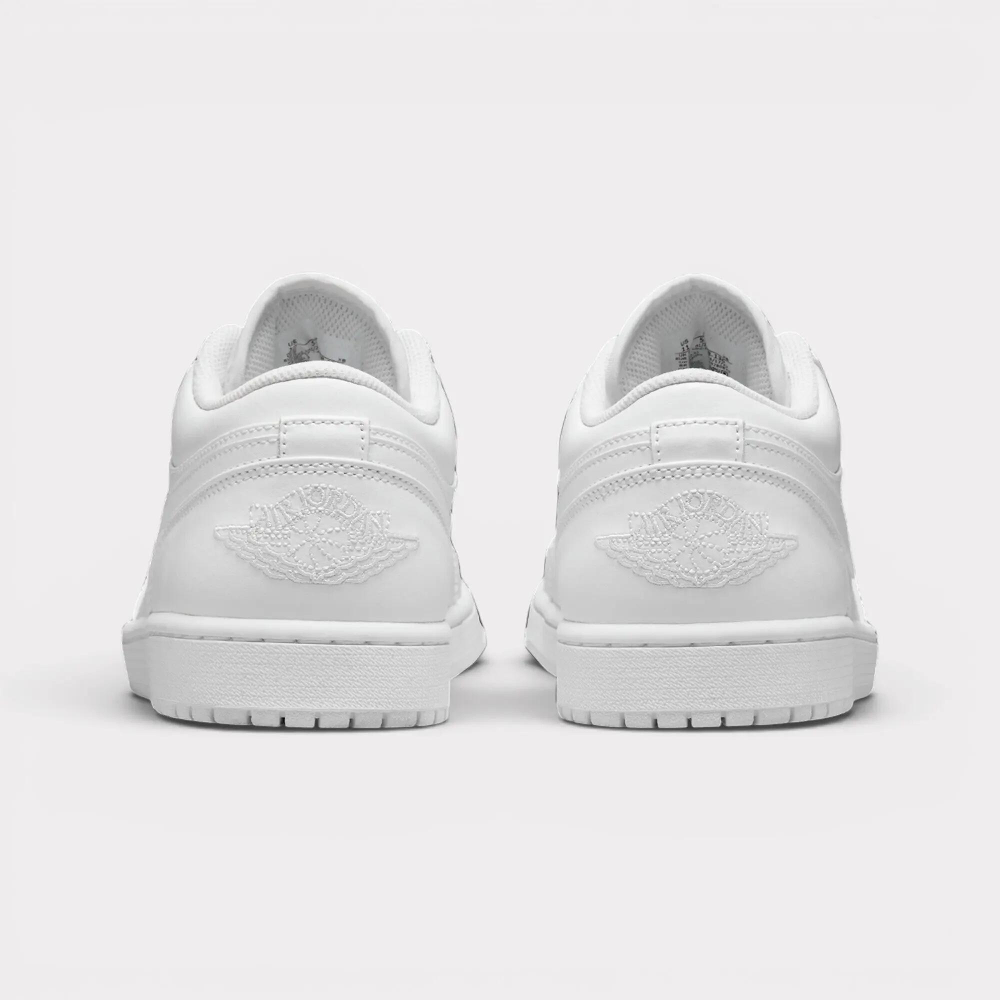 Scarpe - sport walking - Men - Pelle, basse, ammortizzate - Jordan 1 Low - White 4/7
