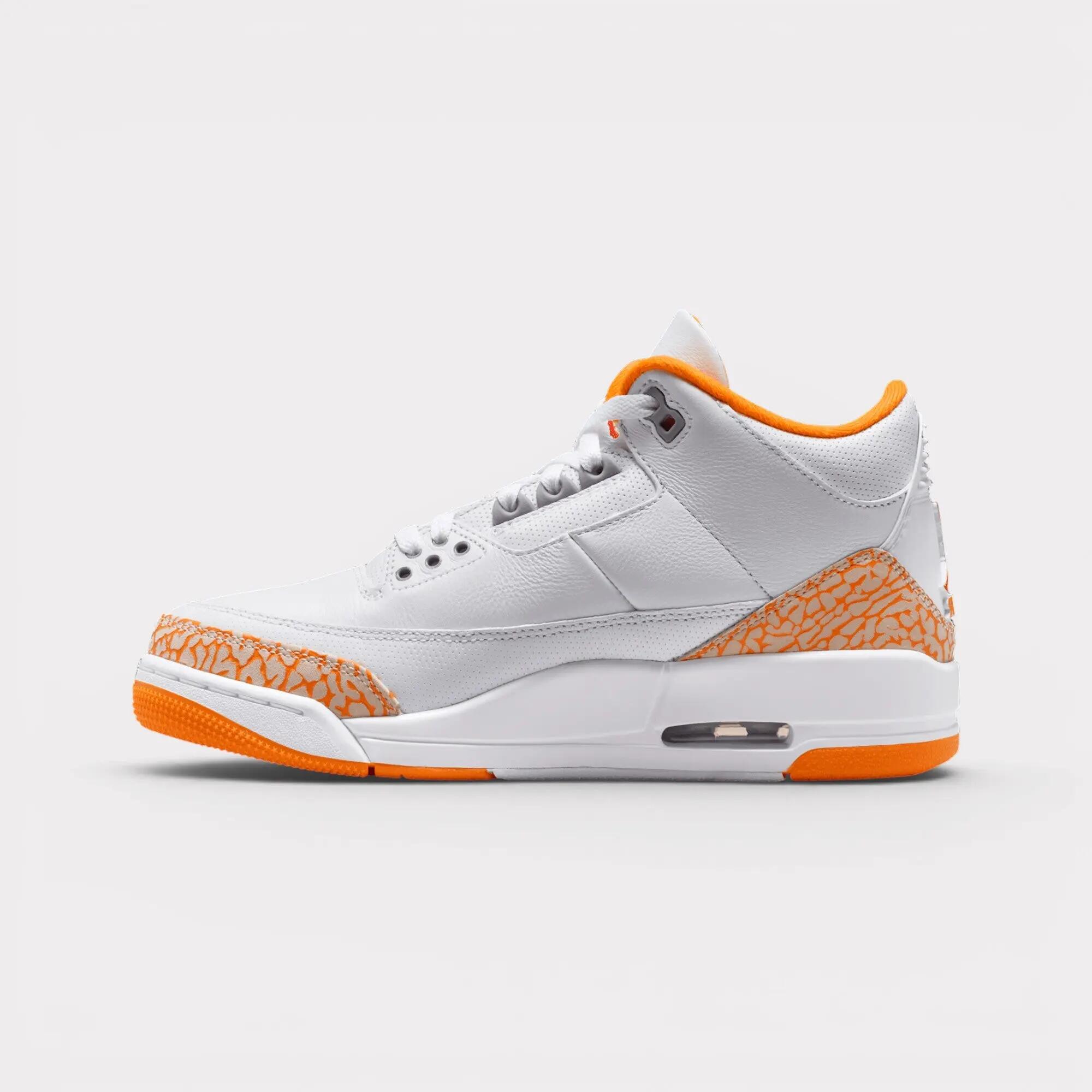 Air Jordan Women's 3 Retro Orange Citrus 3/7