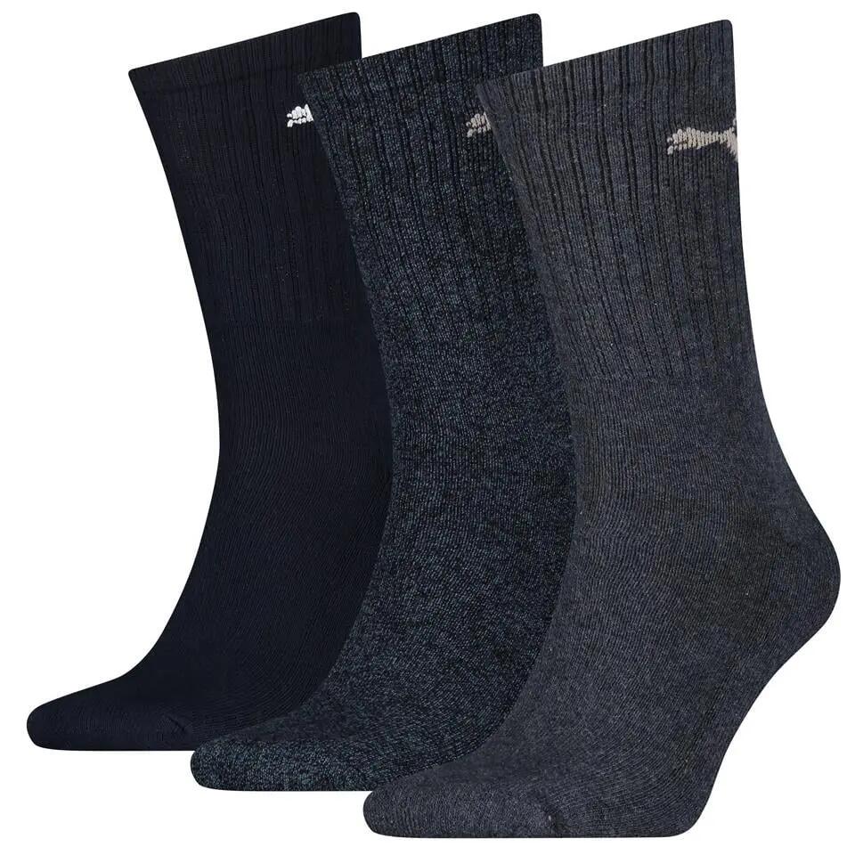 3 Paar Puma Sportsocken Tennis Socken Gr. 35 - 49 Unisex für sie und ihn 2/3