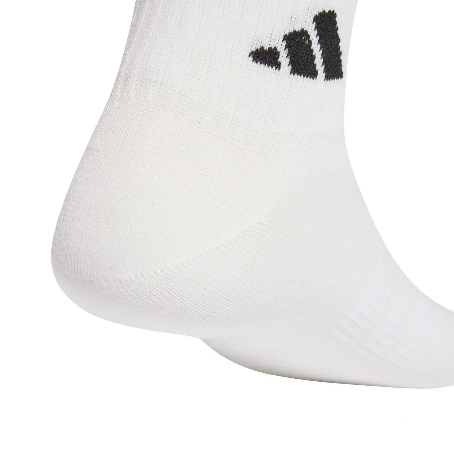 Pack 3 Chausettes Adidas Essential Ankle Blanc 3/8