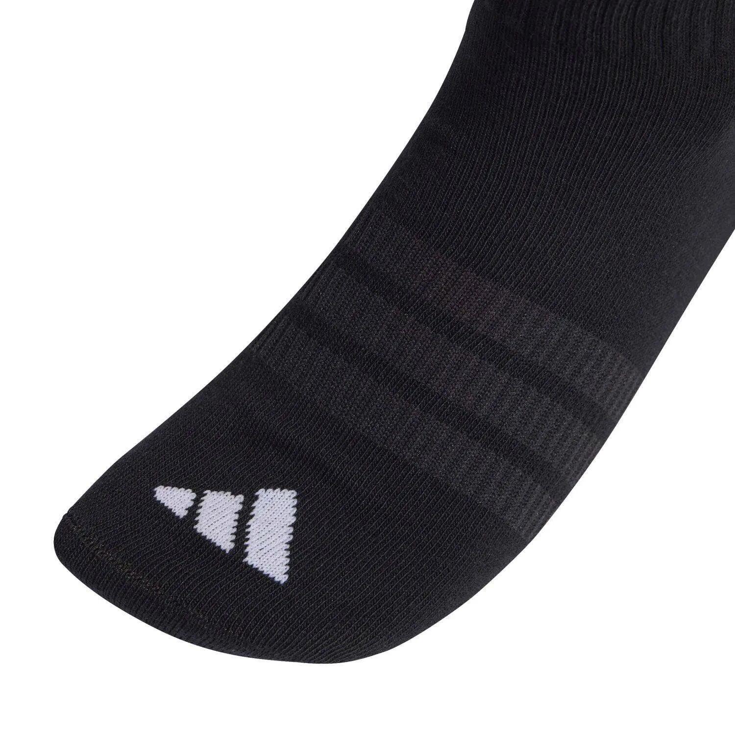 Pack 3 Chausettes Adidas Essential Low Noir 3/4