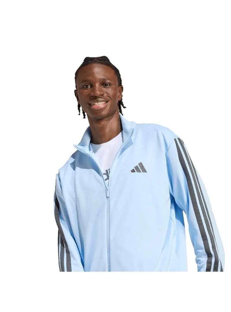 Ensemble pour homme Adidas Sportswear 3 bandes Bleu 5/13