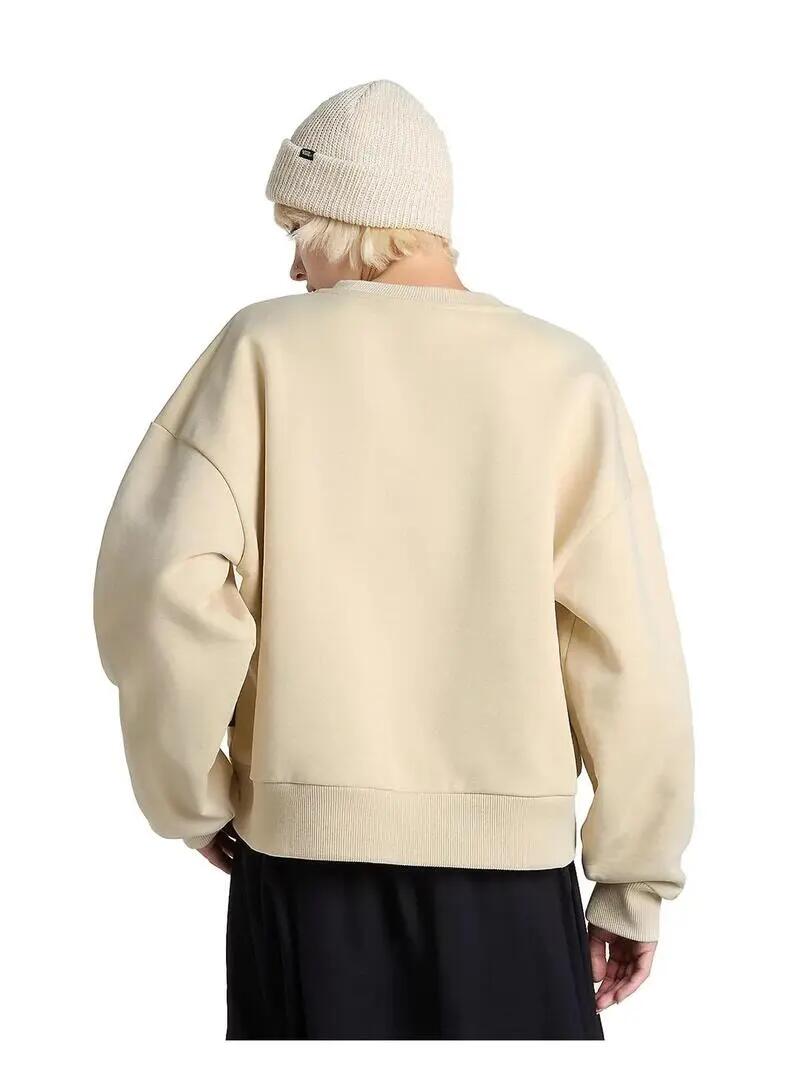 Sudaderas jerseys polares para Mujer Vans Style 76 Beige 4/5