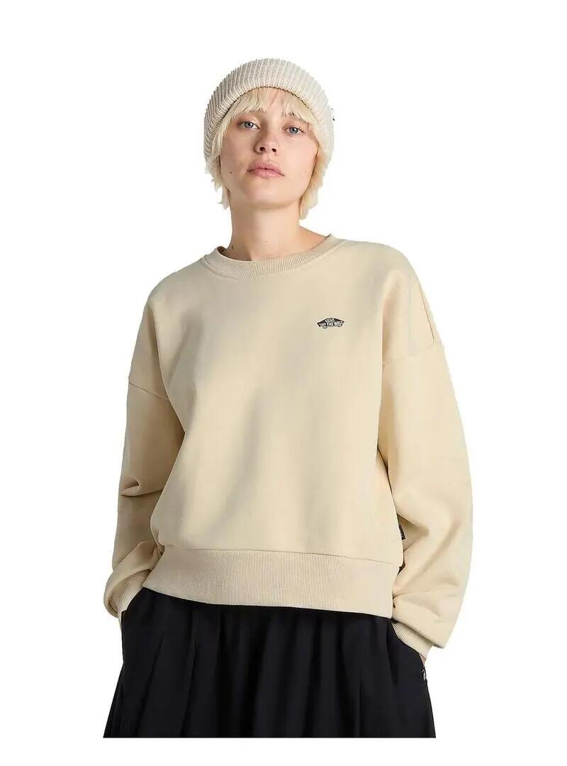 Sudaderas jerseys polares para Mujer Vans Style 76 Beige 3/5