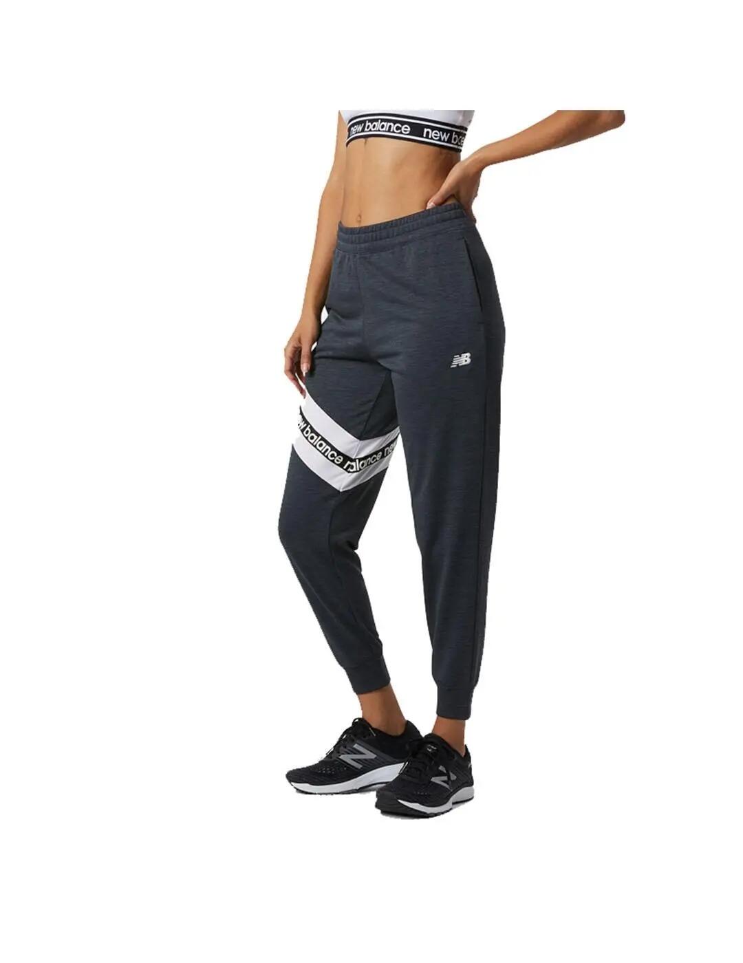 Pantalons et surpantalon pour femme New Balance Graphic Noir 4/4