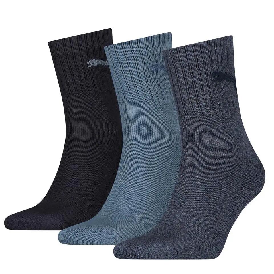 3 Paar Puma Socken Short Crew Sportsocken Tennis Socken Gr. 35 - 49 Unisex 2/2