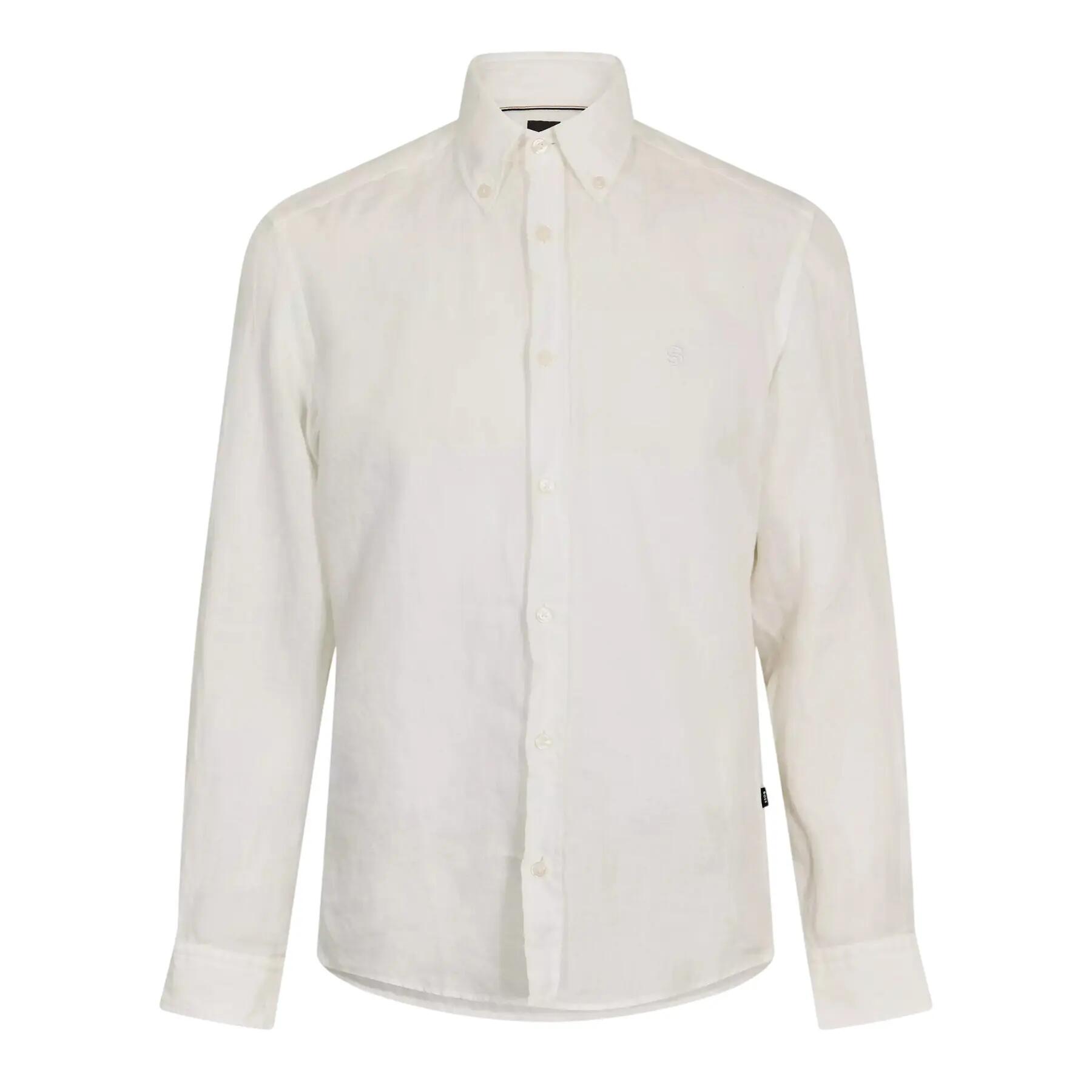Boss Mens Liam Linen Shirt