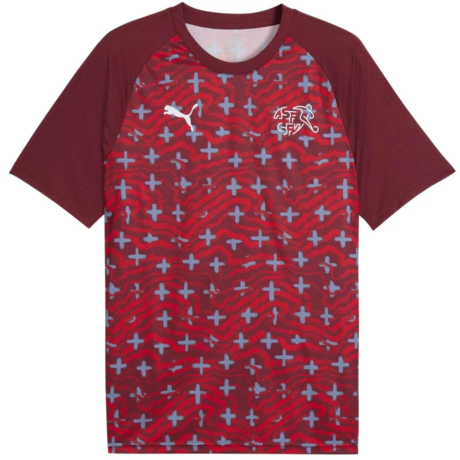 Puma Mens World Cup 2026 Switzerland FC Short-Sleeved Football Shirt