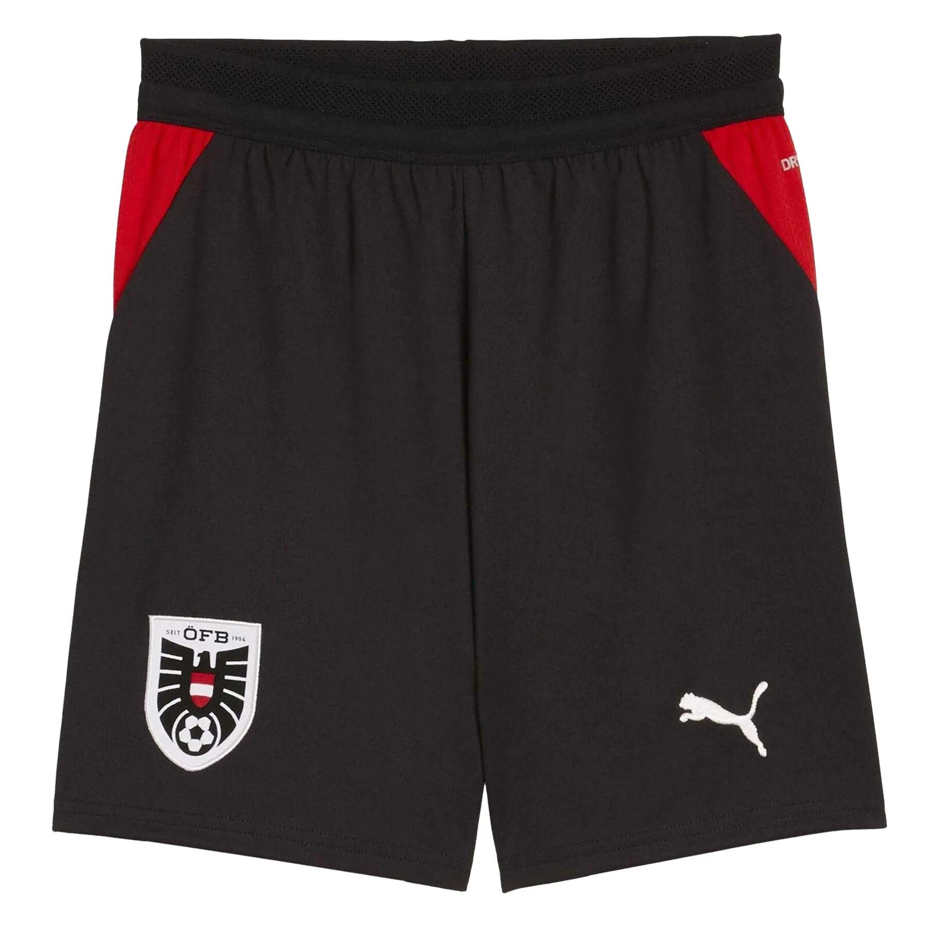 Puma Childrens/Kids World Cup 2026 Austria FC Football Shorts