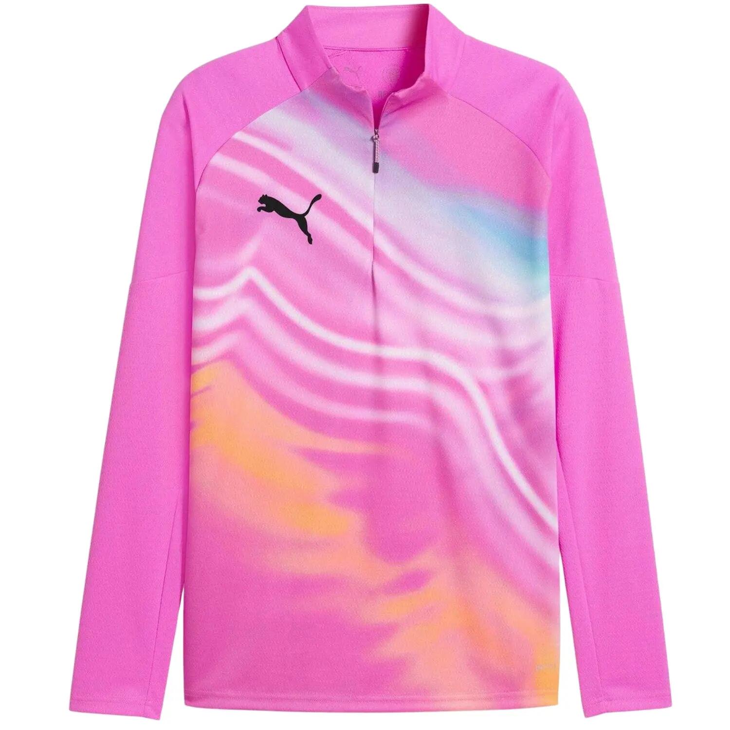 Puma Mens Graphic Print Drill Top