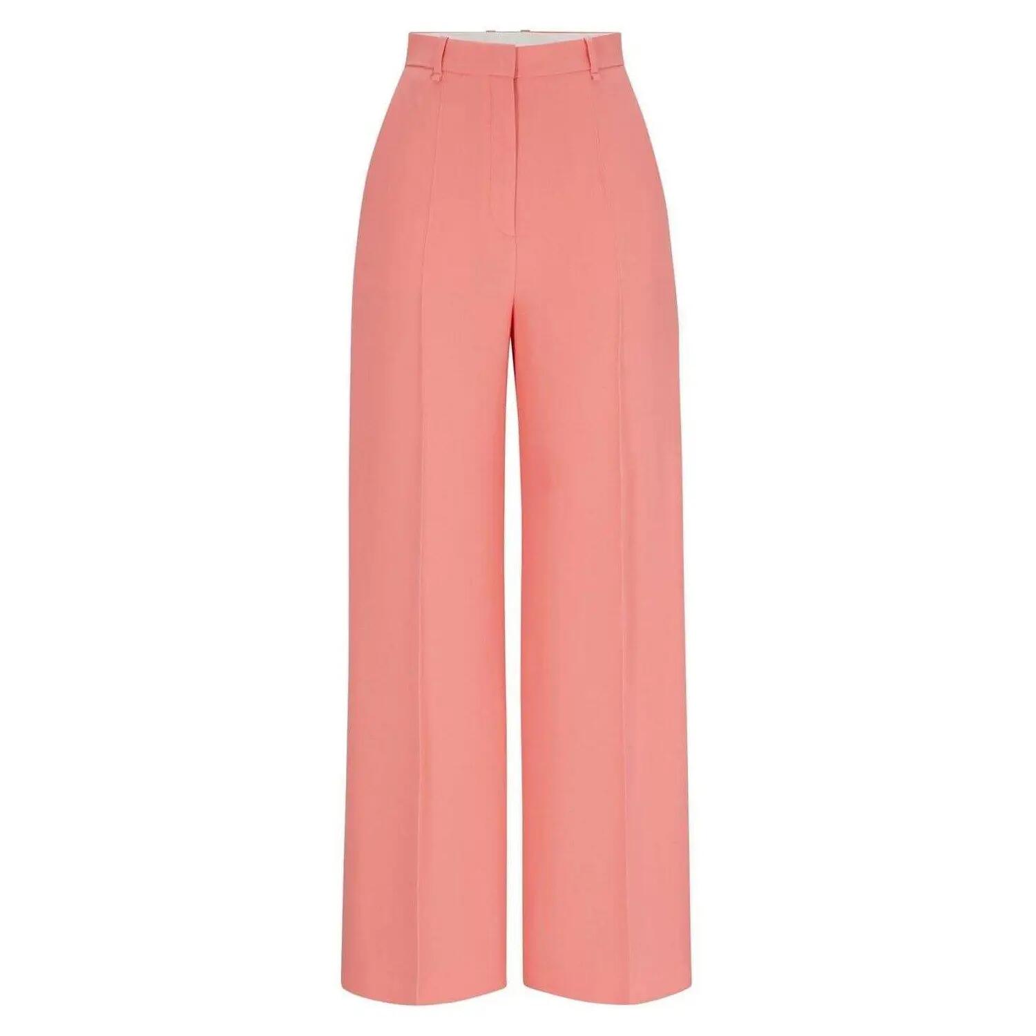 Boss Womens/Ladies Tikela Plain Wide Leg Chinos