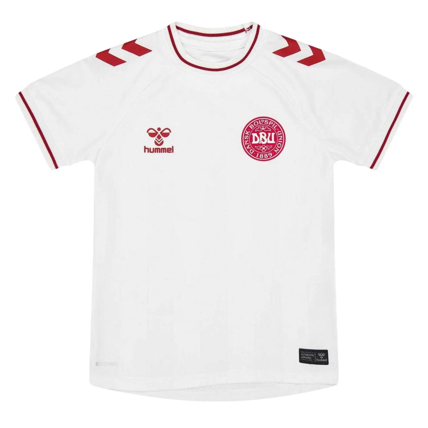 Hummel Childrens/Kids 2025 Denmark Away Shirt