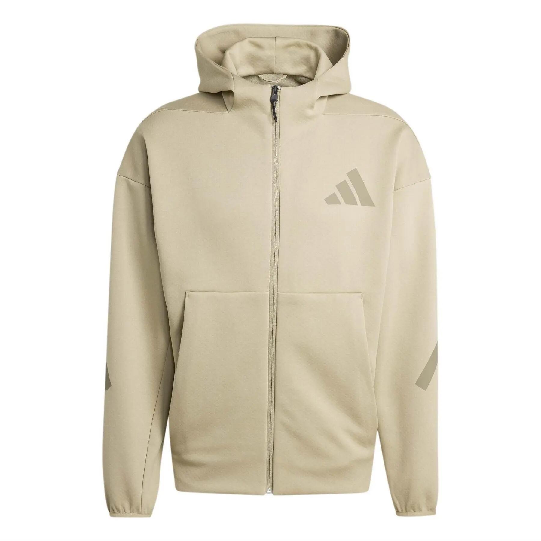 Adidas Mens Z.N.E. Full Zip Hoodie