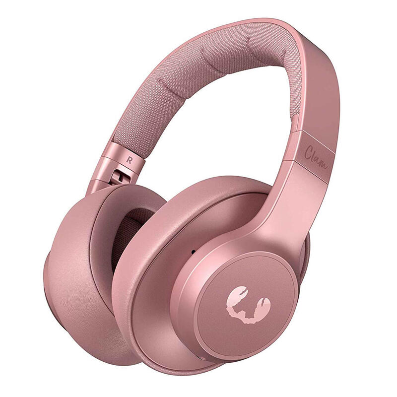 Clam ANC Wireless cascos Bluetooth plegables cancelación activa Dusty Pink