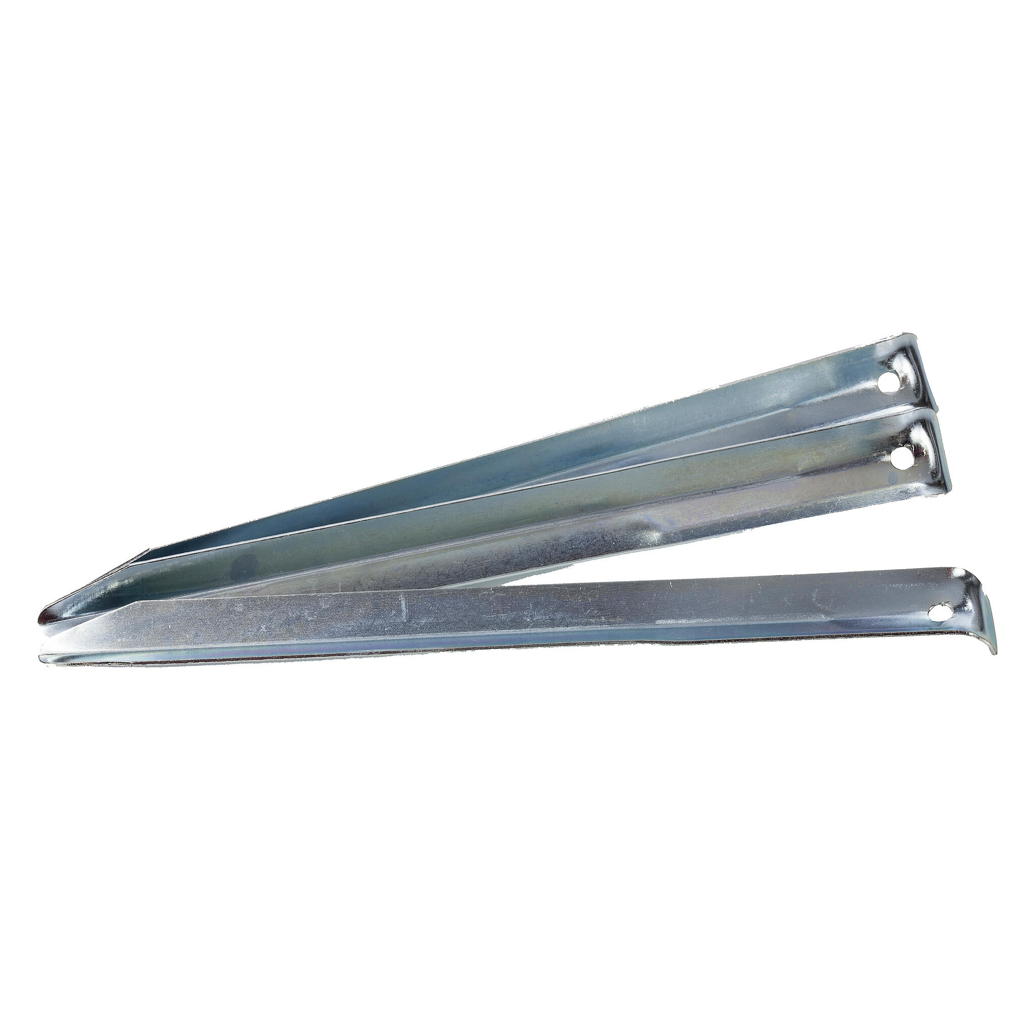 REGATTA Great Outdoors Steel V Tent Pegs (Pack Of 5) (Silver)
