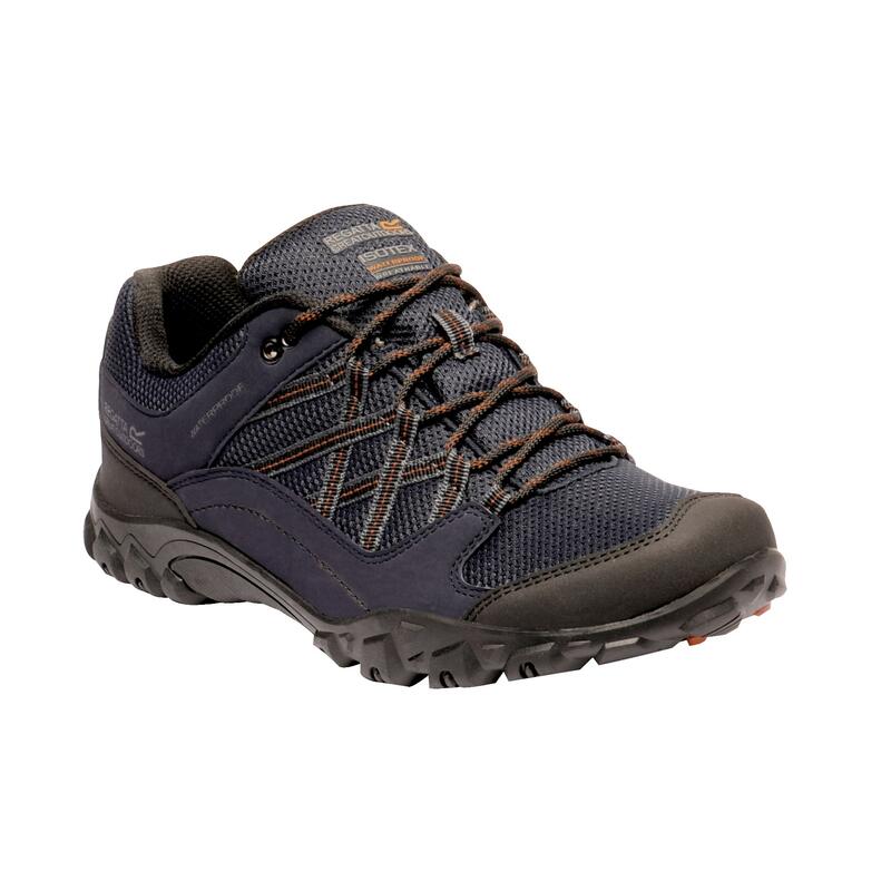 Scarpe Da Trekking Uomo Regatta Edgepoint III Low Rise Blu Navy Terra D'Ombra