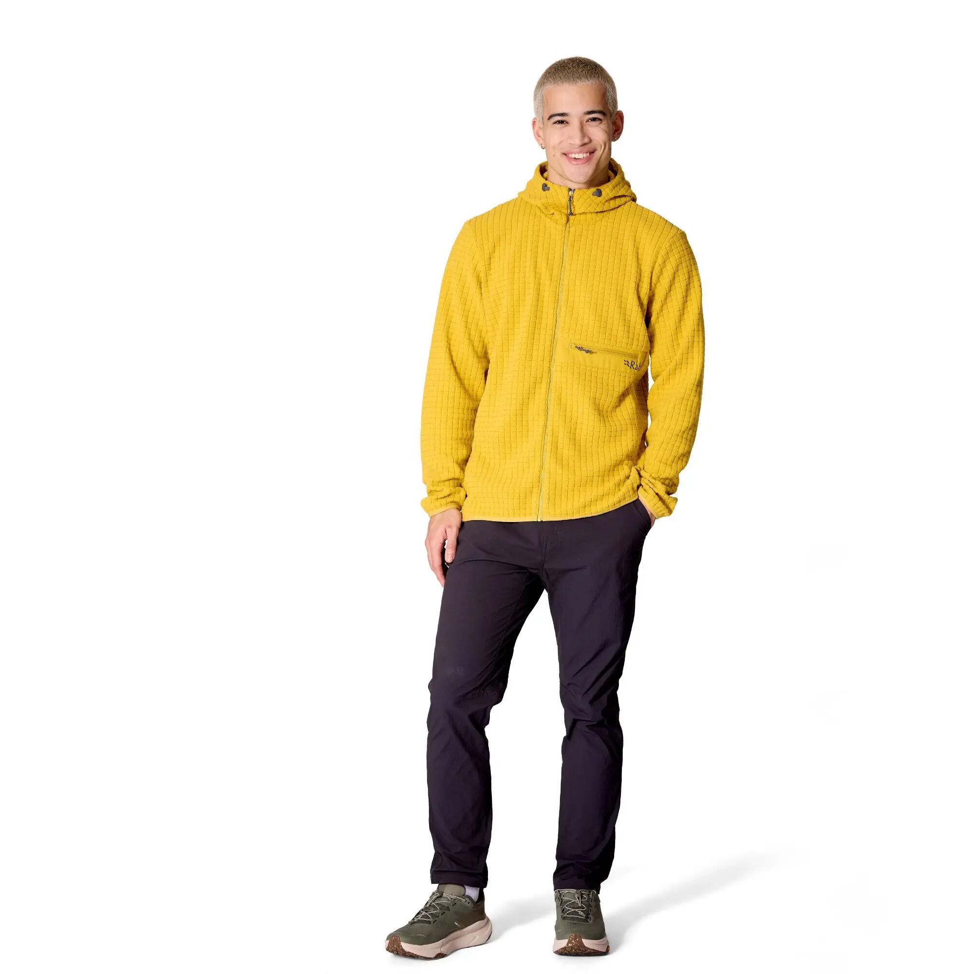 Men's Fleece Hoody Ramshaw - Dark Pollen -  1