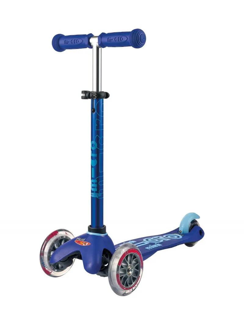 Trottinette 3 roues enfant – Mini Micro Deluxe Bleu 4/5