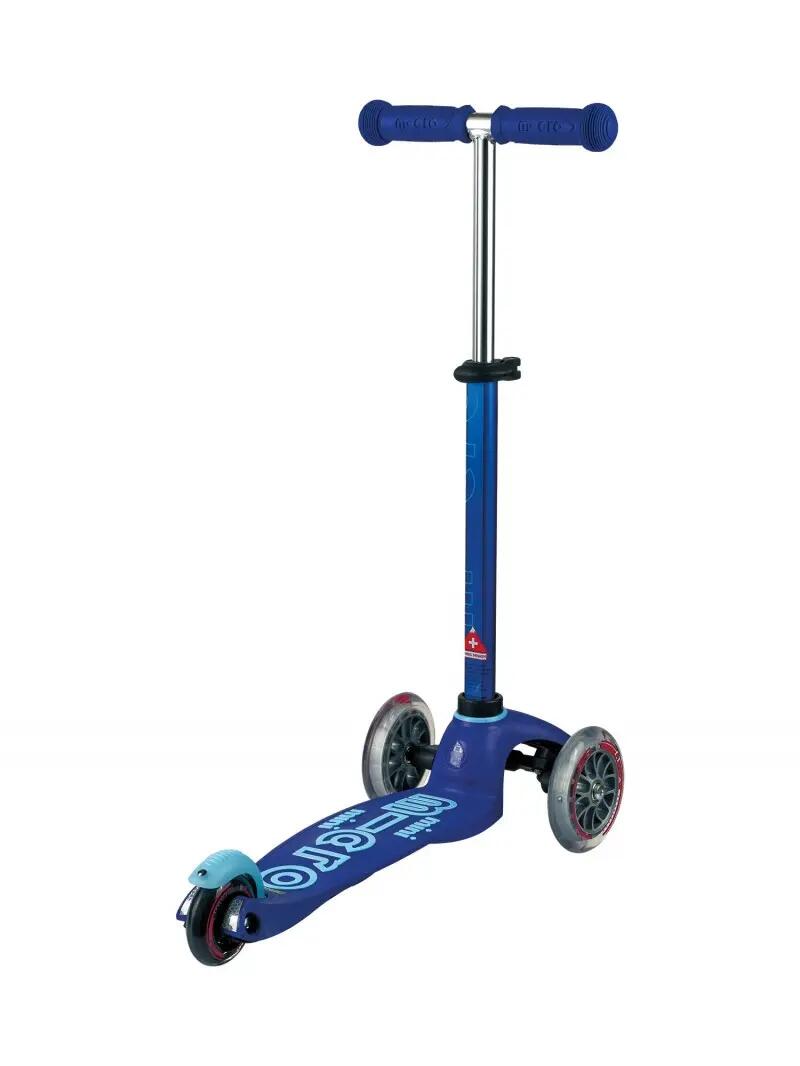 Trottinette 3 roues enfant – Mini Micro Deluxe Bleu 3/5