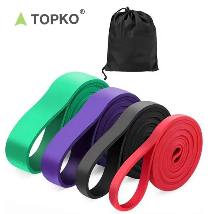 Fitness sada odporových gum TOPKO 4 ks 7/7