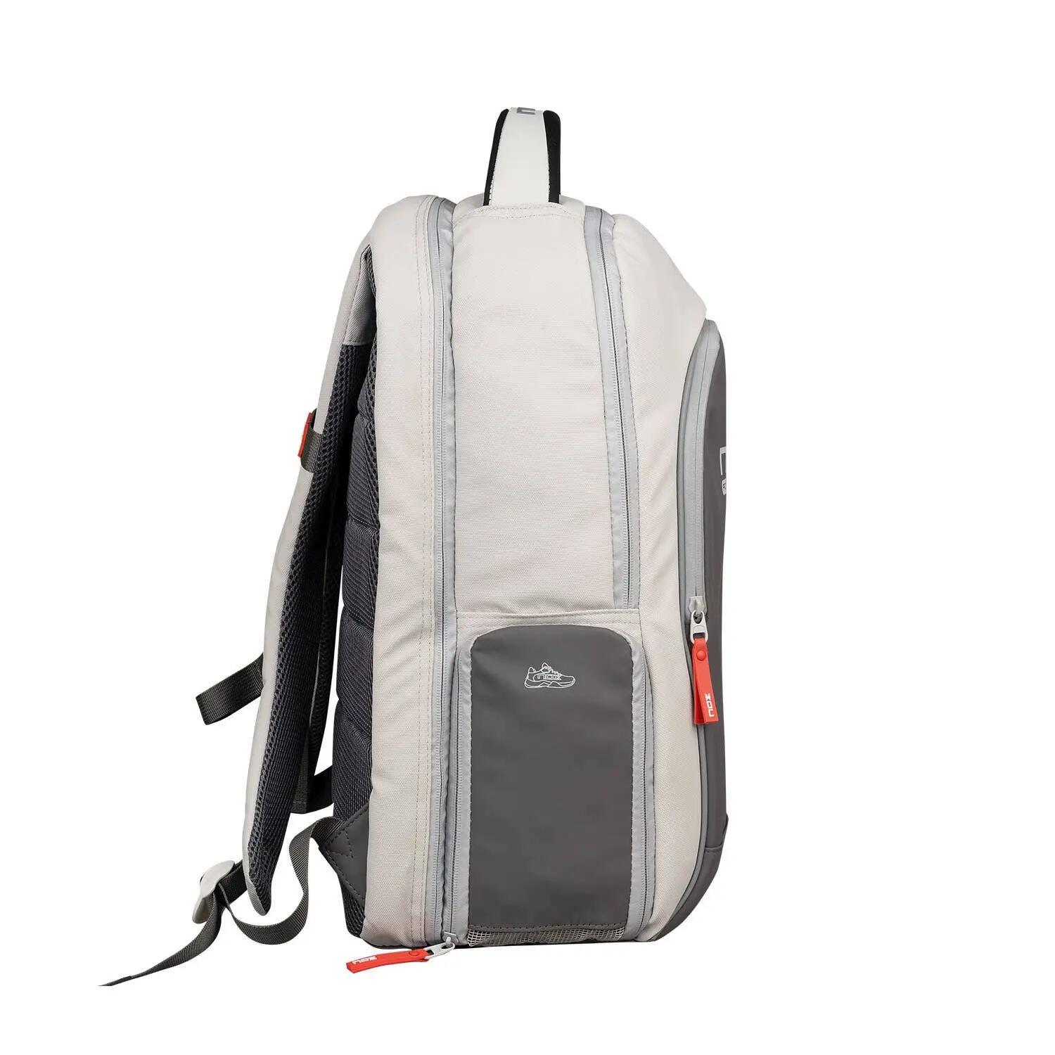 Mochila Nox Pro Pickleball Gris Mocpiprogg 3/5
