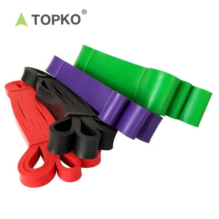 Fitness sada odporových gum TOPKO 4 ks 4/7
