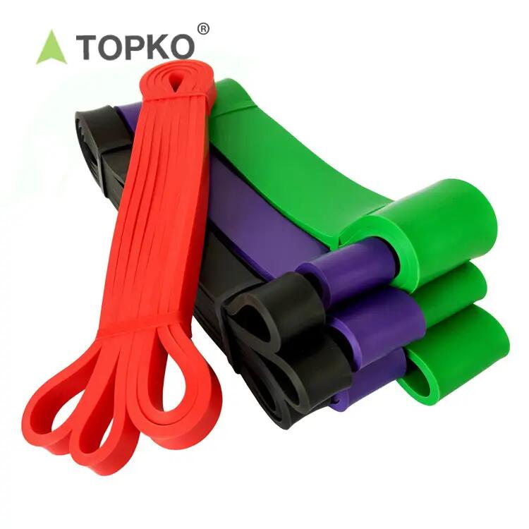 Fitness sada odporových gum TOPKO 4 ks 3/7