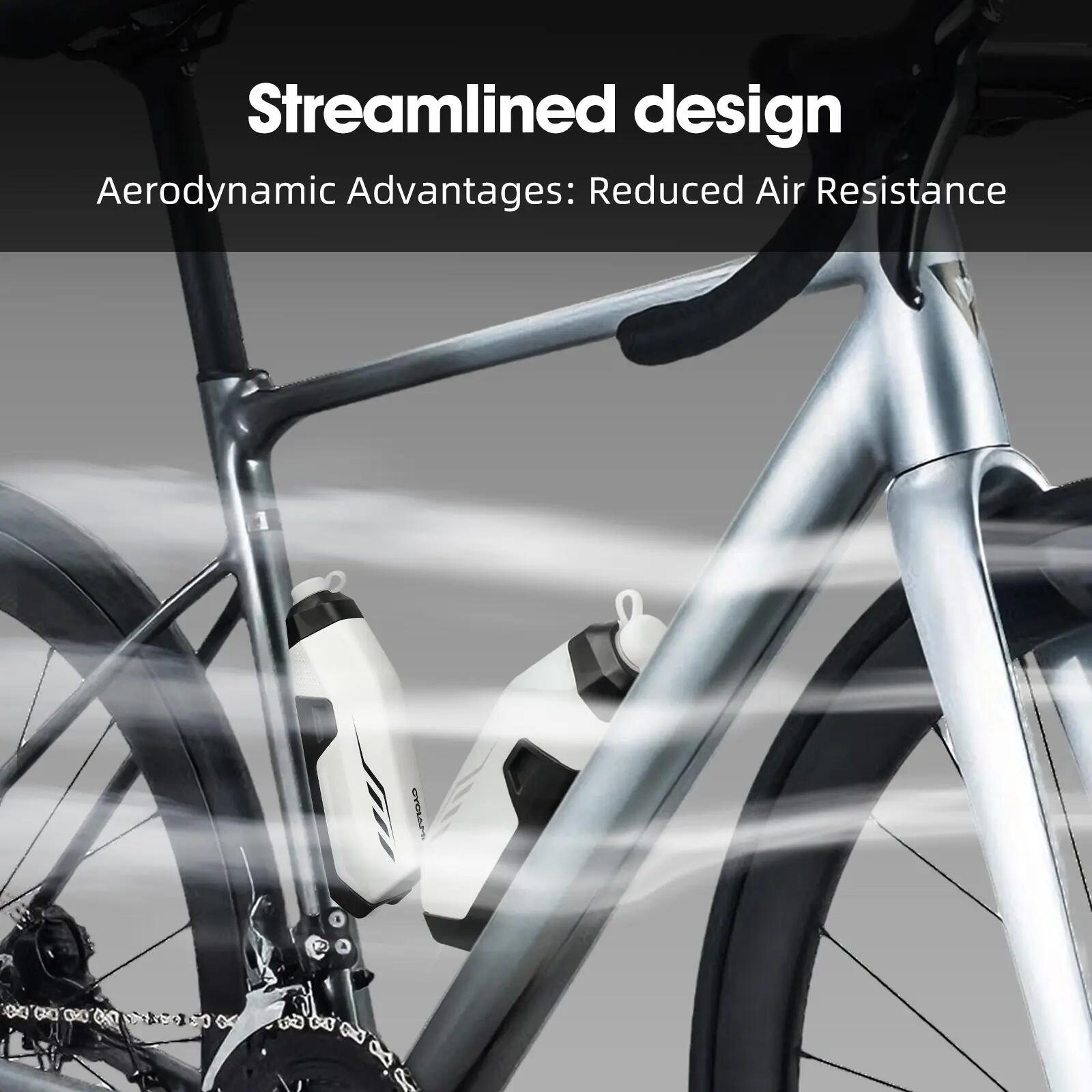 Aerodynamická cyklistická láhev CYCLAMI 610 ml 2/4