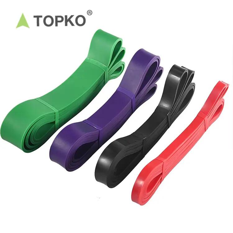 Fitness sada odporových gum TOPKO 4 ks 2/7