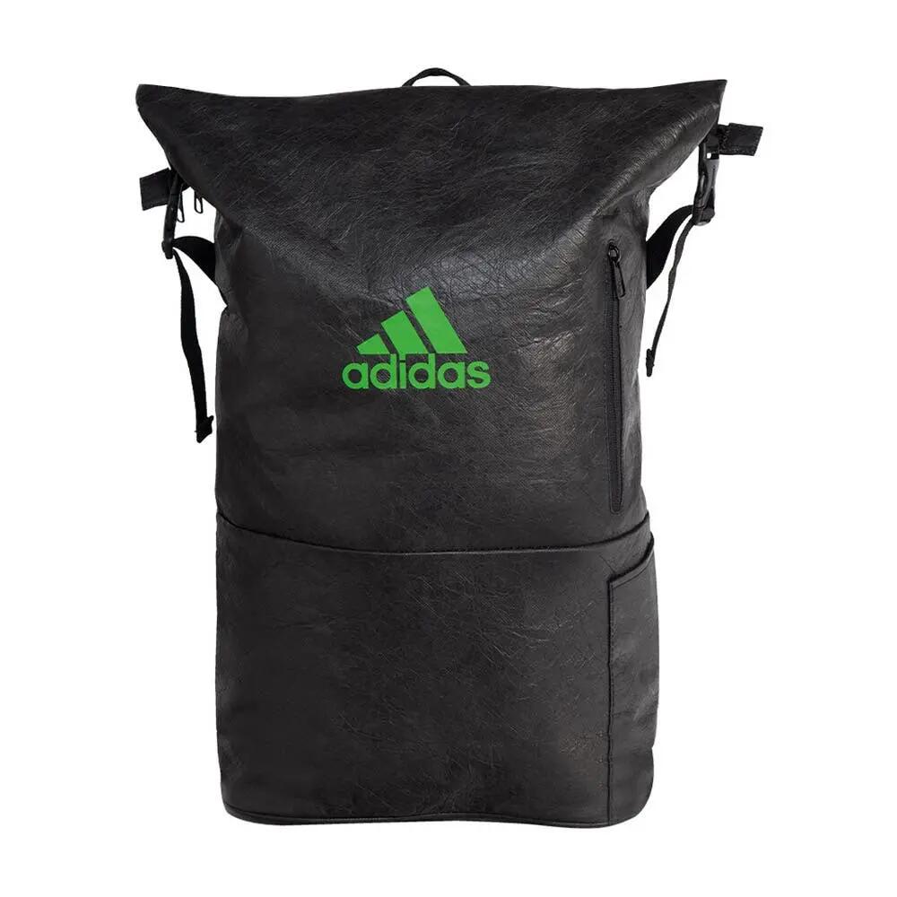 Mochila Adidas Multigame Negro Verde