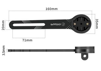 Držák cyklocomputeru CYCLAMI CY-11 6/8