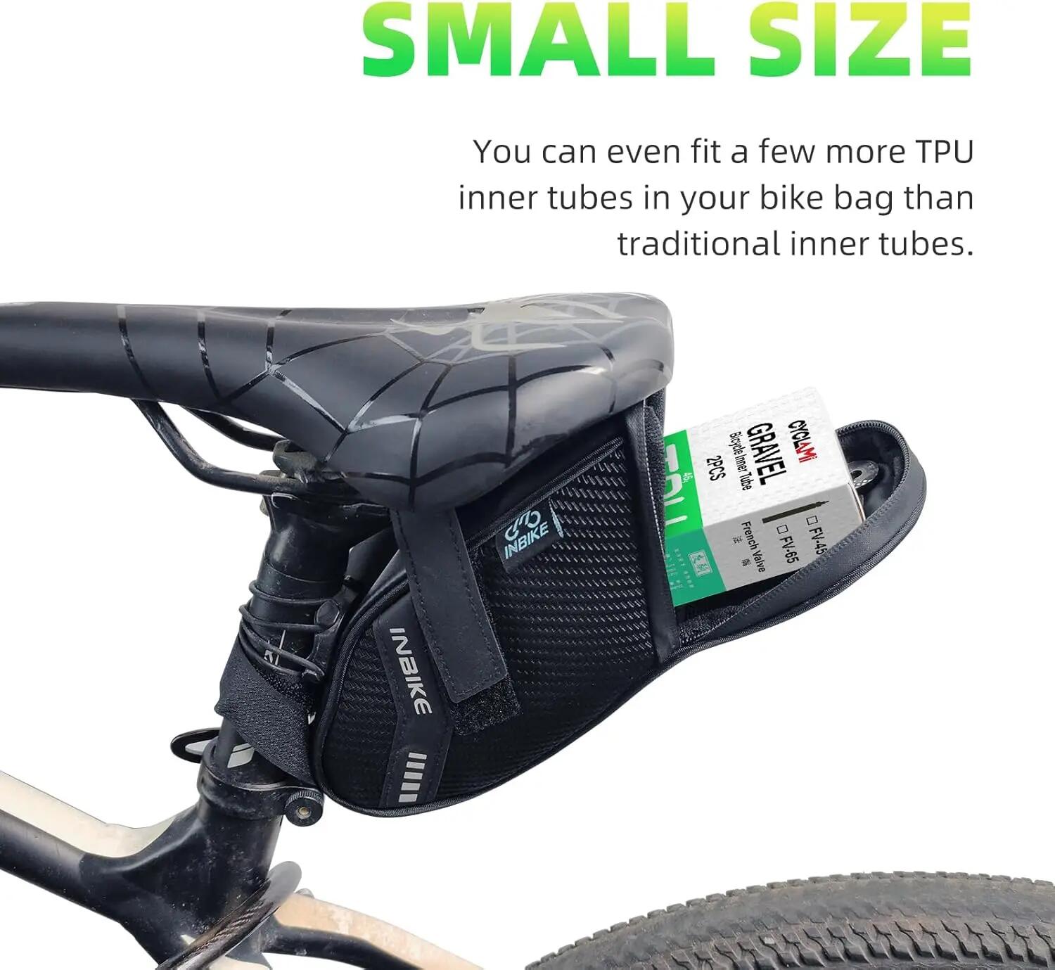 Ultralehká cyklistická TPU duše CYCLAMI gravel 700C 32–47C - 50 g 7/8