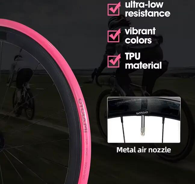 Ultralehká cyklistická TPU duše CYCLAMI 700C 18–32C - 30 g 9/10