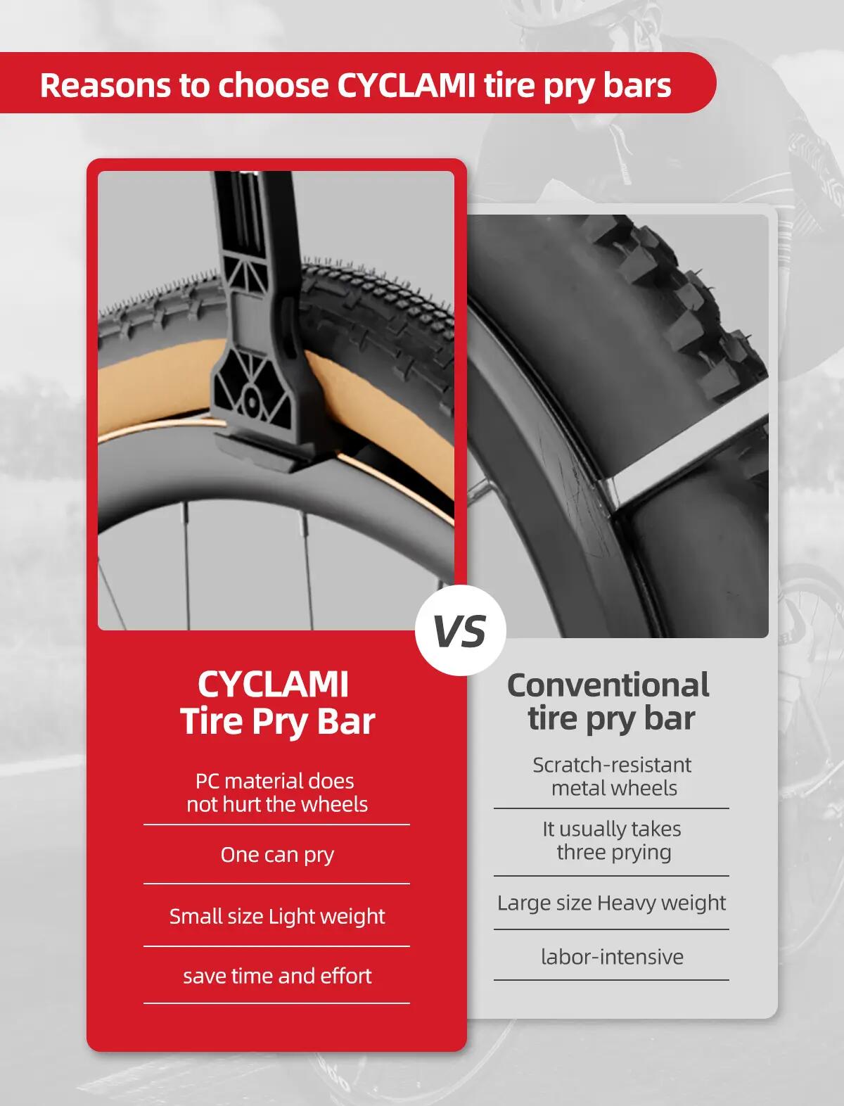 Cyklistická montpáka s bity CYCLAMI QT2-B 5/9