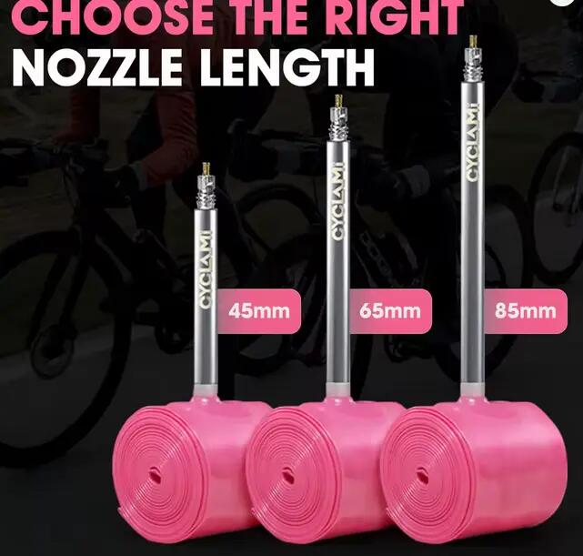 Ultralehká cyklistická TPU duše CYCLAMI 700C 18–32C - 30 g 8/10