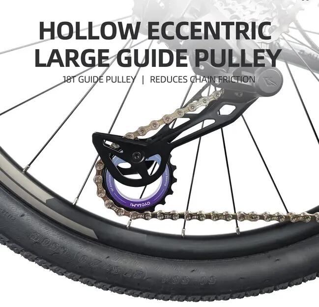 Cyklistická kladka přehazovačky CYCLAMI E35 18T 7/9